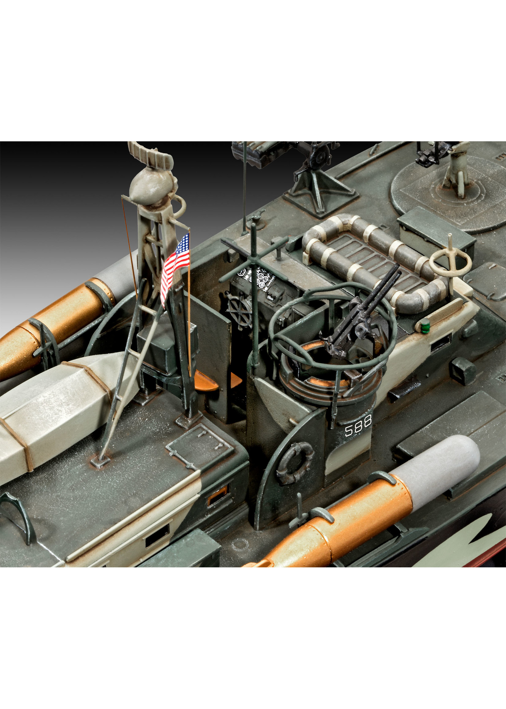Revell of Germany 05165 - 1/72 Patrol Torpedo Boat PT-588/PT-57