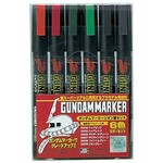 Mr. Hobby GMS108 - Gundam Marker Zeon Set (6 Pack)