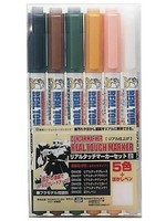 Mr. Hobby GMS113 - Real Touch Marker Set 2 (6 Pack)