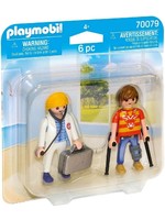 Playmobil 70079 - Duo Pack - Doctor & Patient