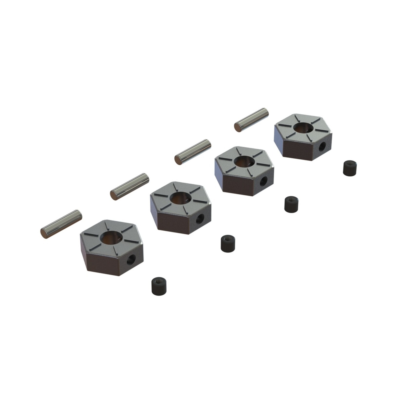 Arrma AR310816 - 12mm Metal Wheel Hex Set