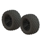Arrma AR550044 - dBoots FORTRESS MT Tire Set Glued - Black
