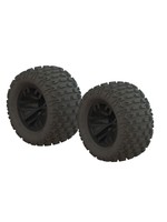 Arrma AR550044 - dBoots FORTRESS MT Tire Set Glued - Black