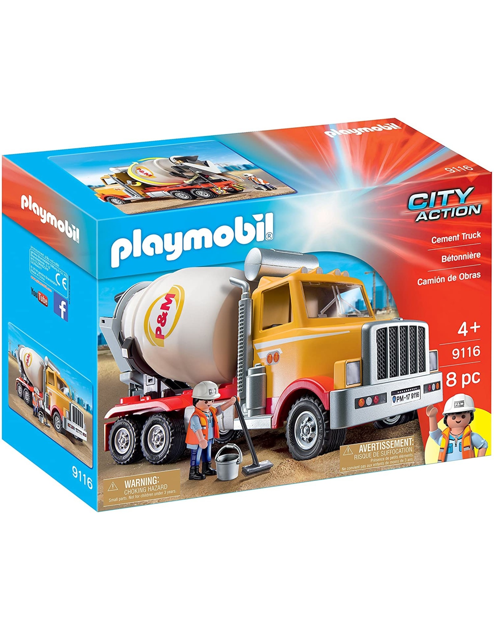 playmobil semi truck