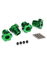 Traxxas 8654G - 17mm Wheel Hubs Splined for Maxx, E-Revo - Green