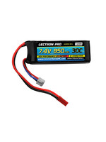 Common Sense RC 2S950-30-L - 7.4V 950mAh 30C Lipo Battery with JST Connector