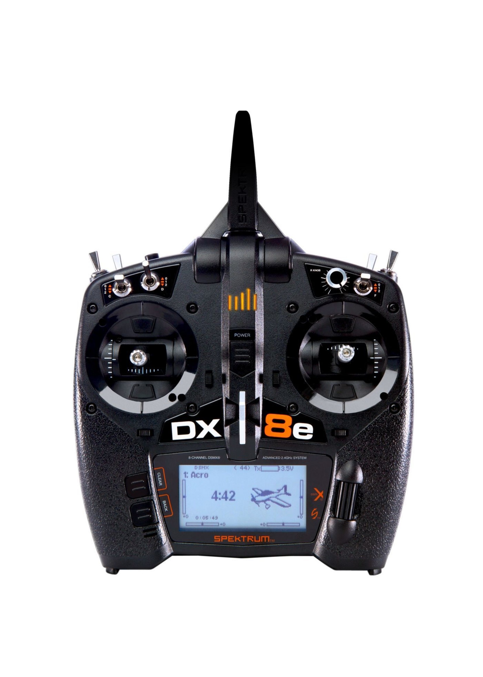 Spektrum SPMR8105 - DX8e 8-Channel DSMX Transmitter Only