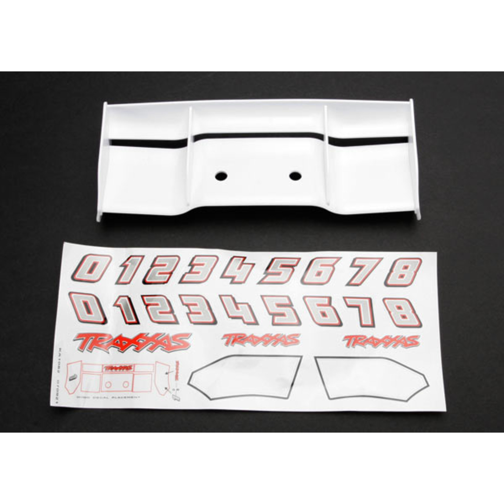 Traxxas 5412 - Wing for Revo - White