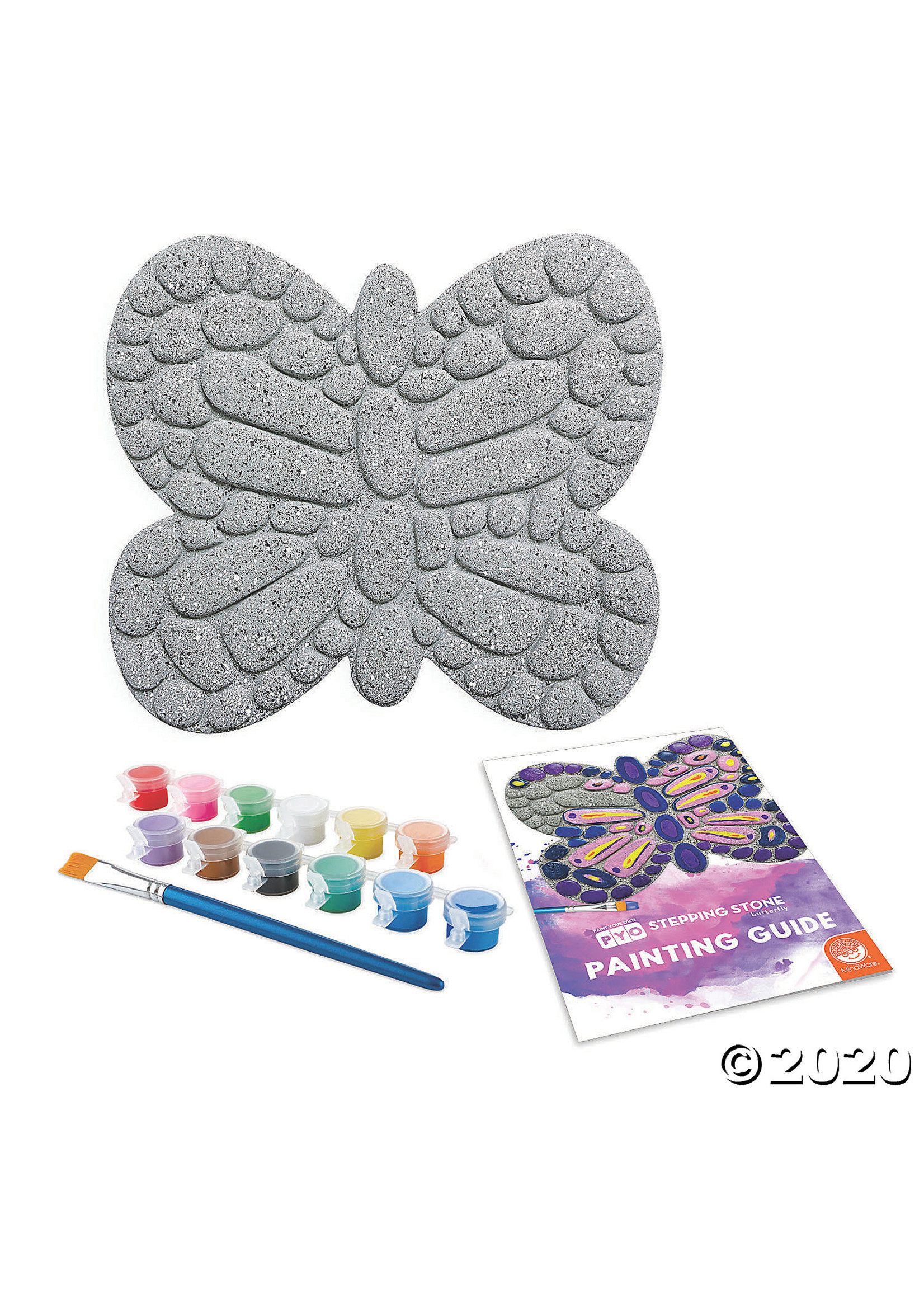 Paint Your Own Butterfly Stepping Stone Hub Hobby