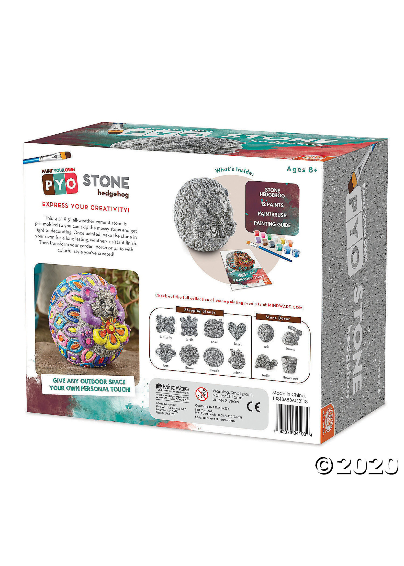 Mindware Paint Your Own: Stone Hedgehog