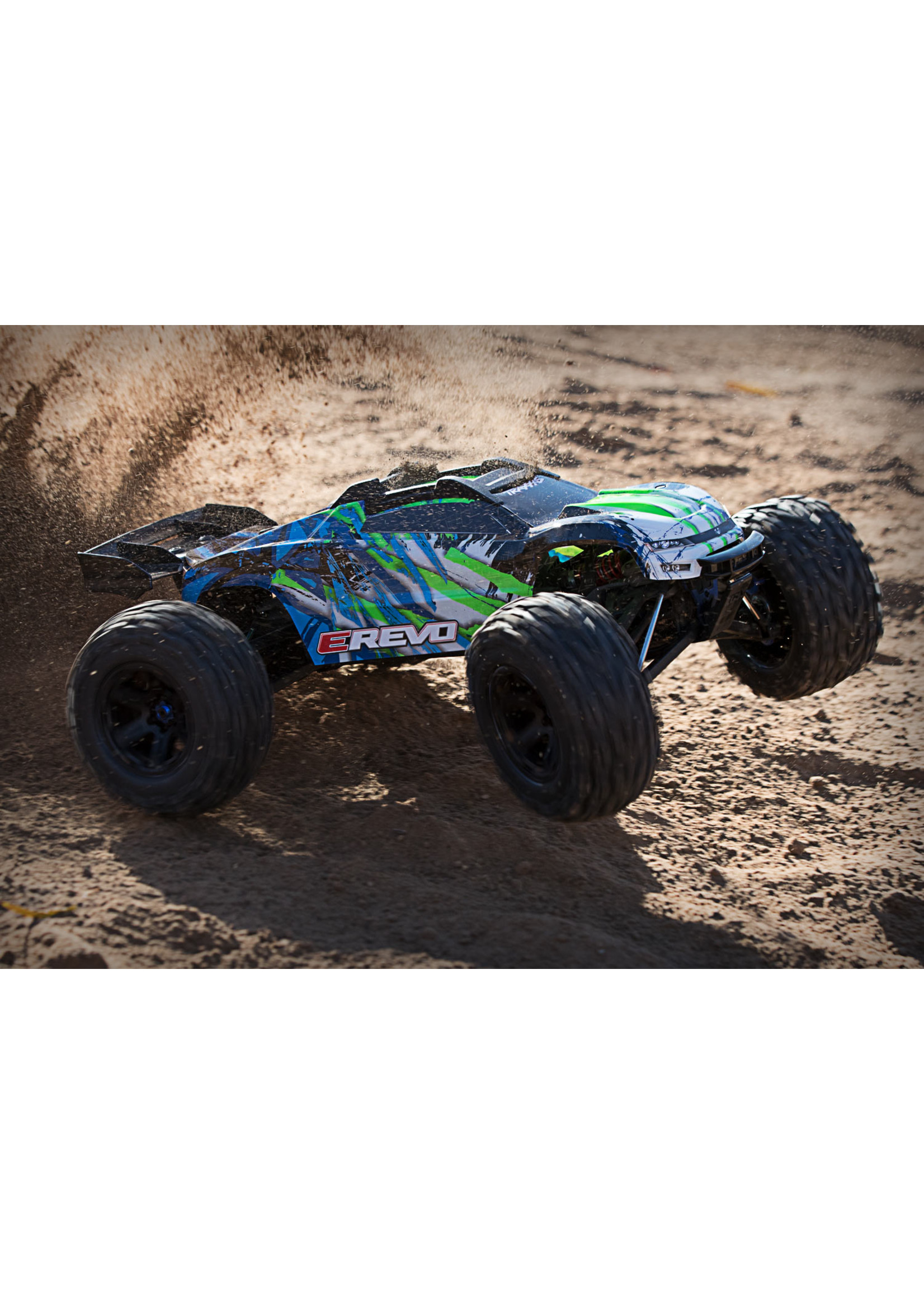 Traxxas 1/10 E-Revo VXL 2.0 RTR 4WD Electric 6S Monster Truck - Green