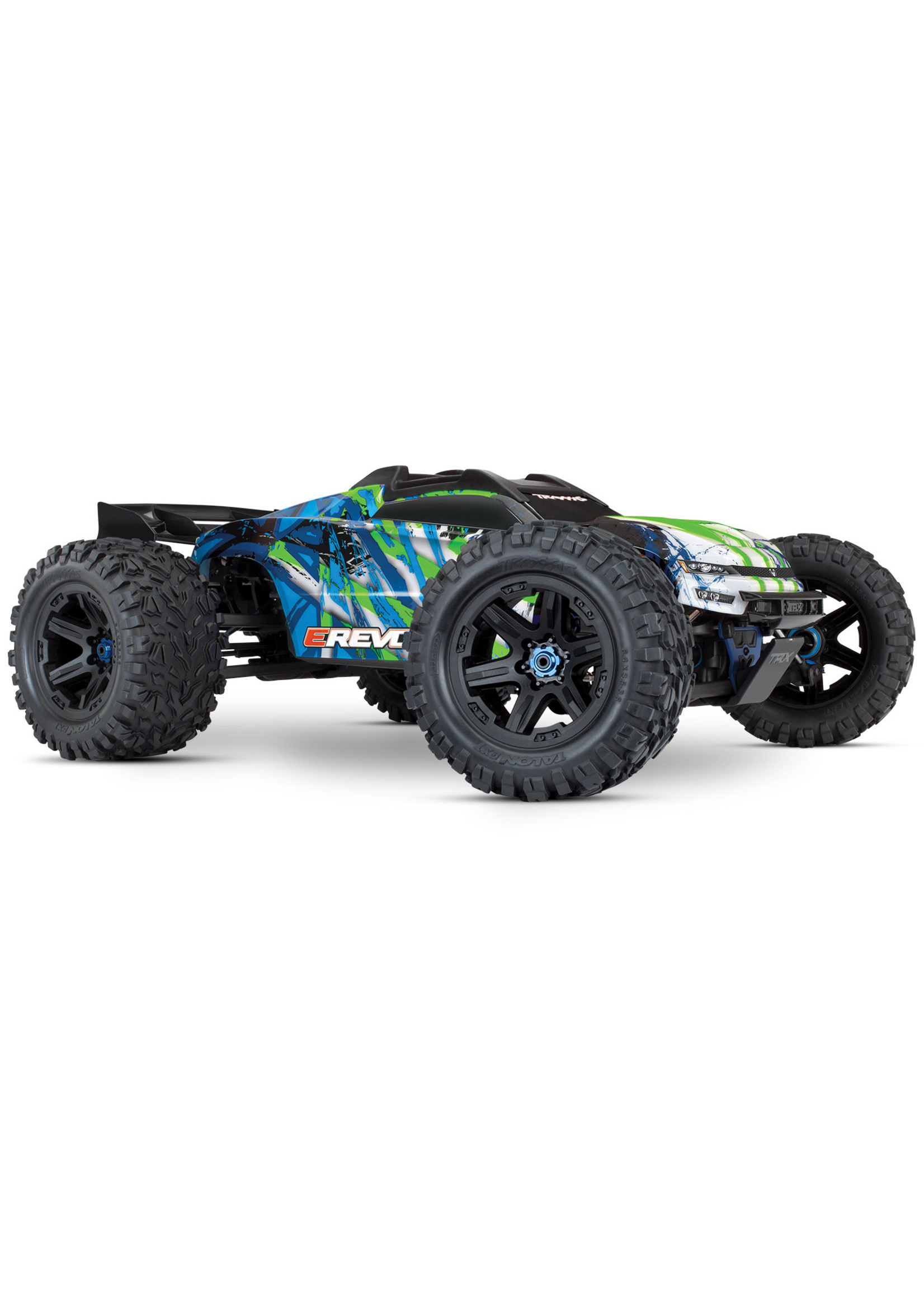 Traxxas 1/10 E-Revo VXL 2.0 RTR 4WD Electric 6S Monster Truck - Green