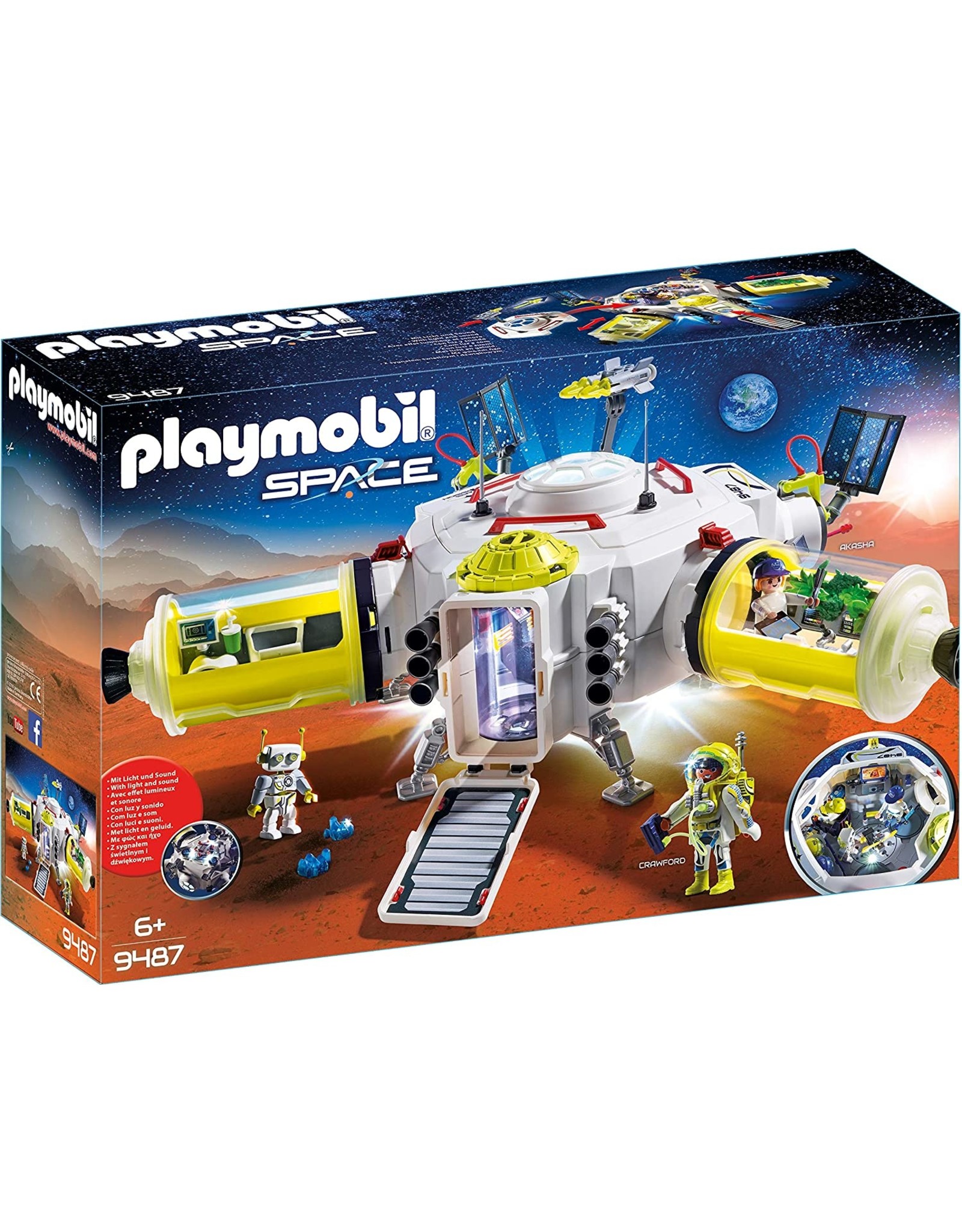 playmobil space station 9487