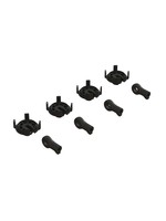 Arrma ARA330569 - Shock Rod End & Spring Perch Set