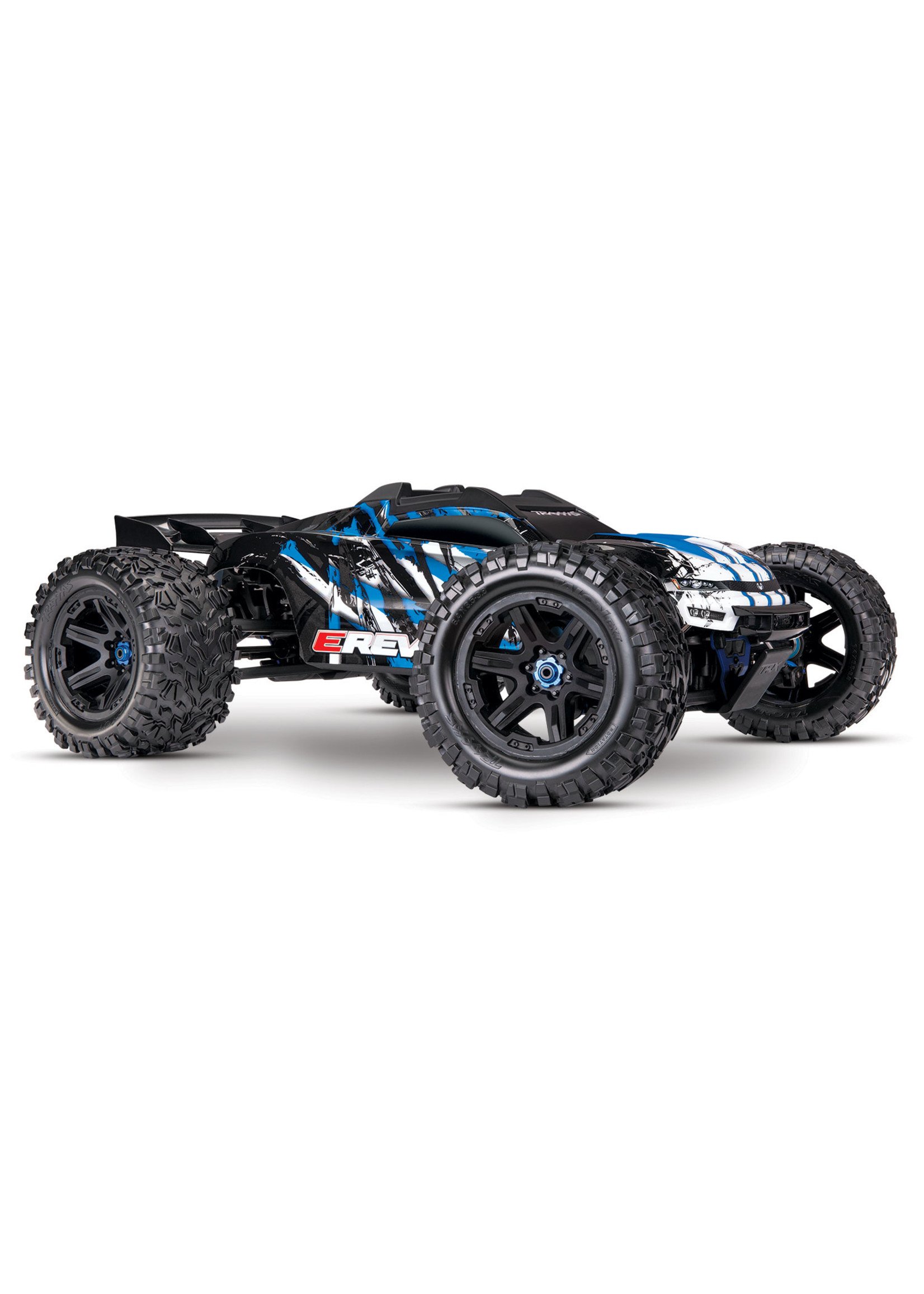 Traxxas 1/10 E-Revo VXL 2.0 RTR 4WD Electric 6S Monster Truck - Blue