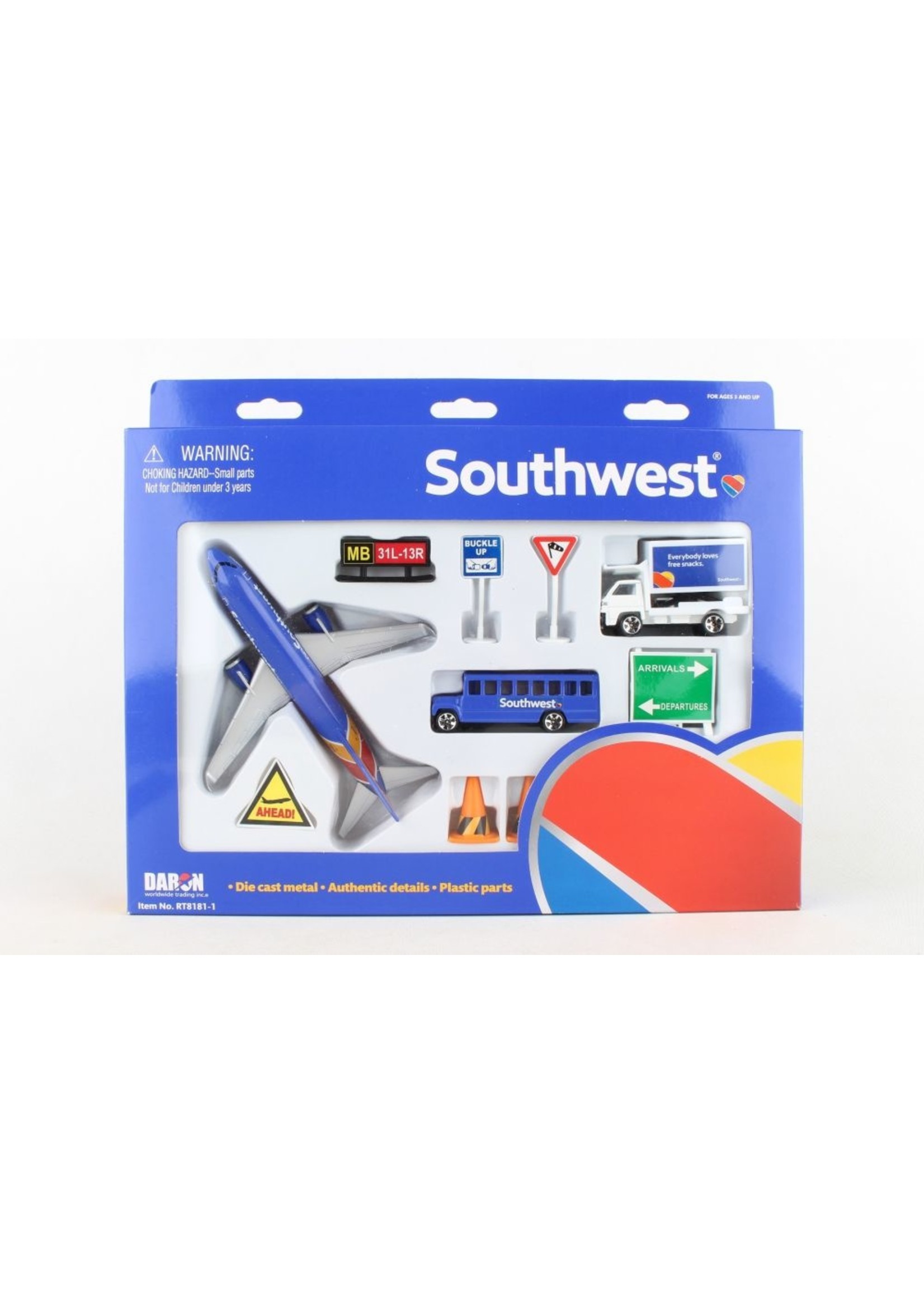 Daron Playset - Southwest Airlines - New Livery