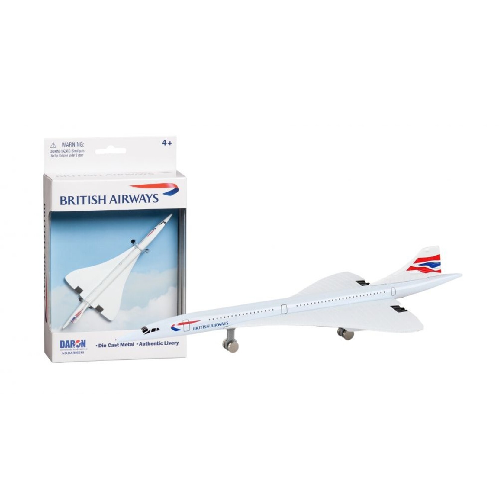 Daron British Airways Concorde - Single Plane