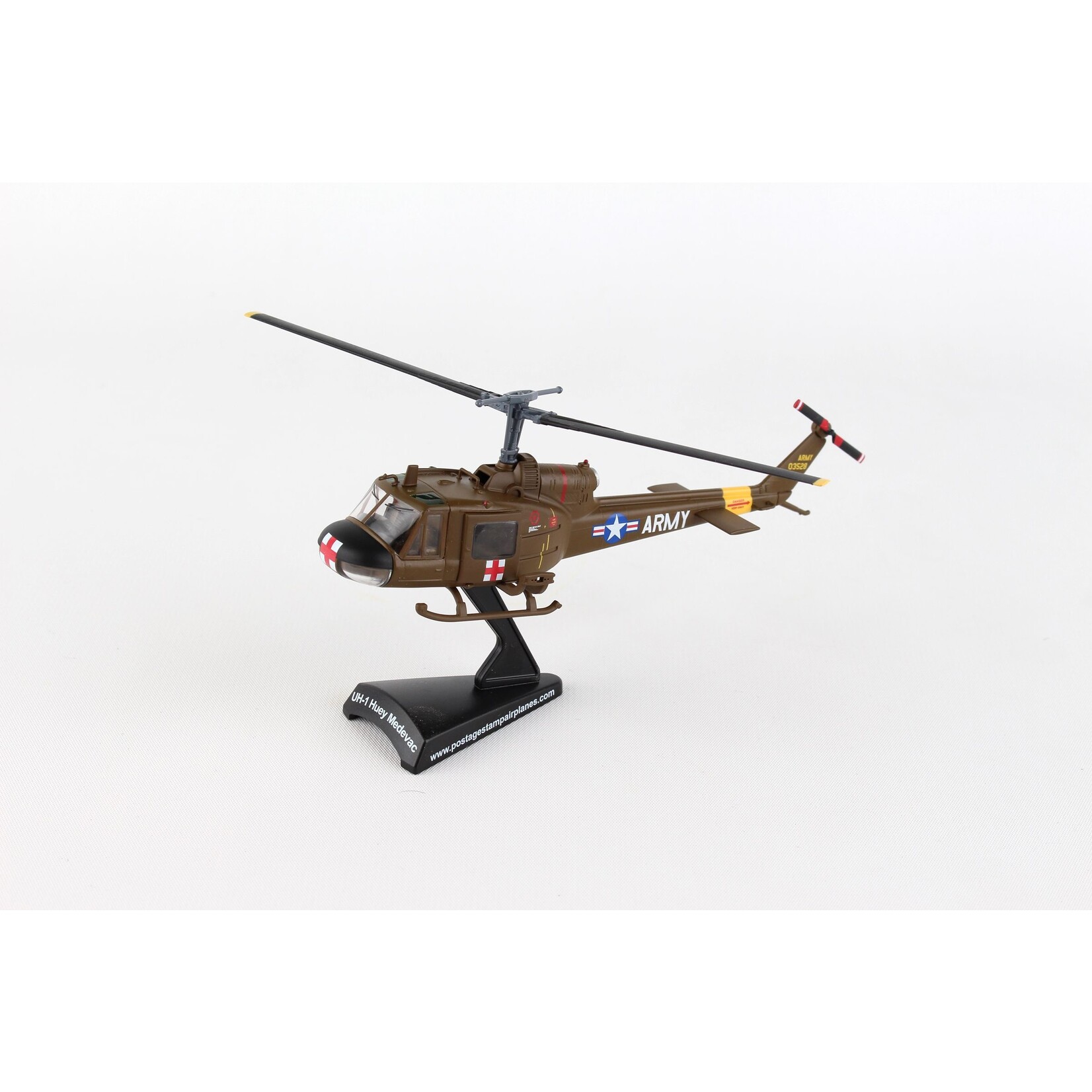 Daron 1/87 UH-1 Huey MEDEVAC - Postage Stamp