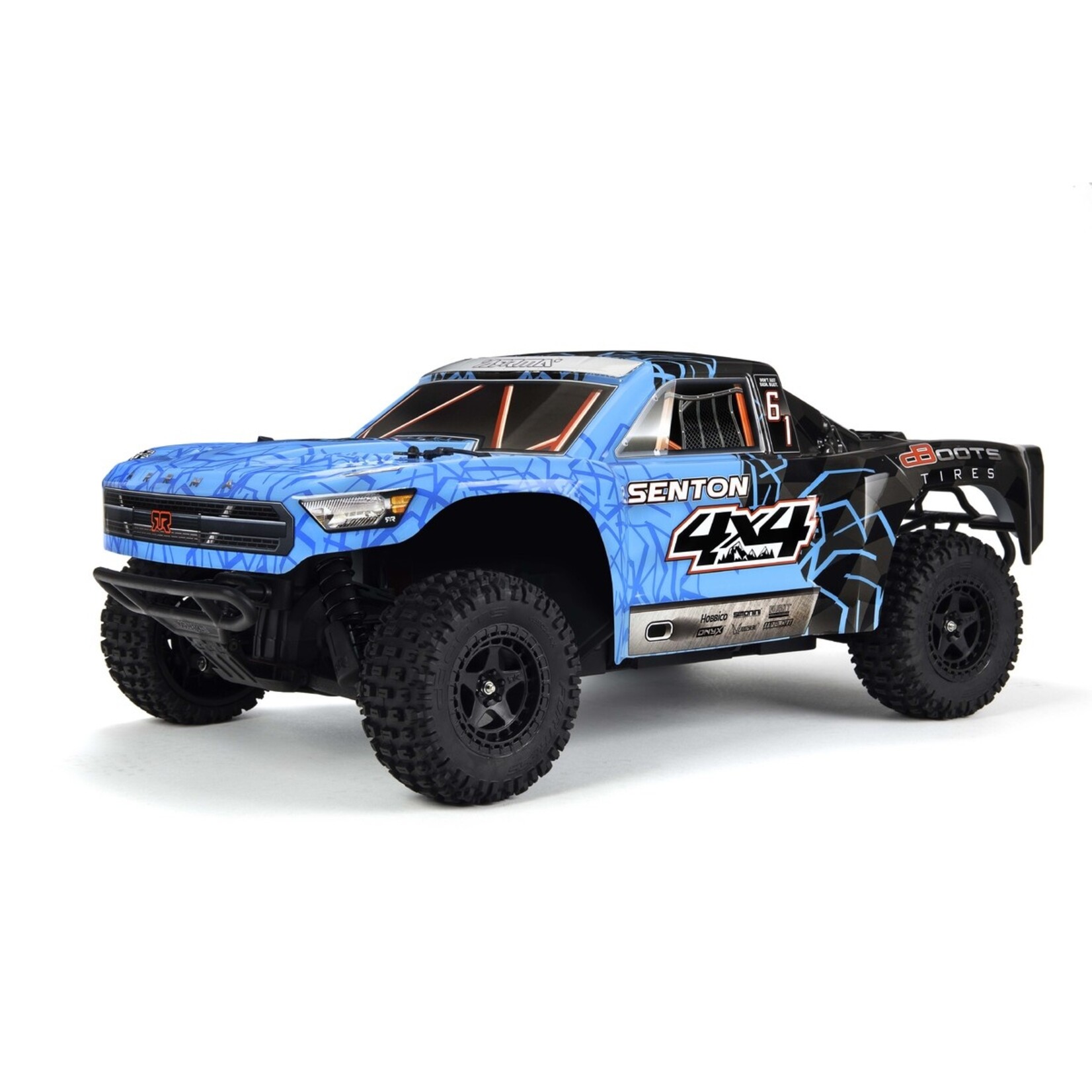 Arrma AR402247 - SENTON 4X4 BLX Painted Decaled Trimmed Body - Blue