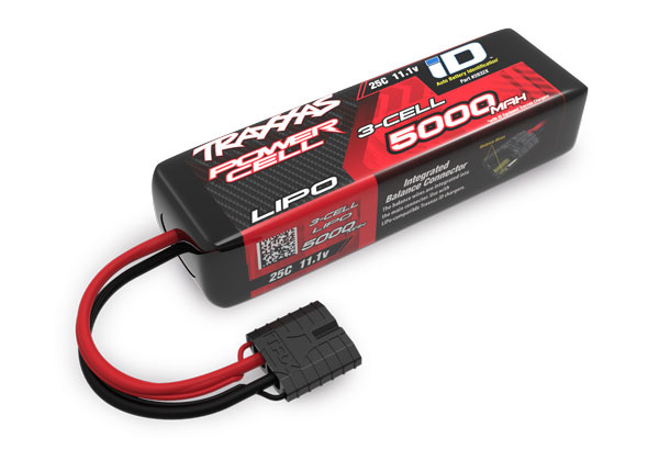 Traxxas 2832X - 5000mAh 11.1V 3-Cell 25C LiPo Battery - Hub Hobby