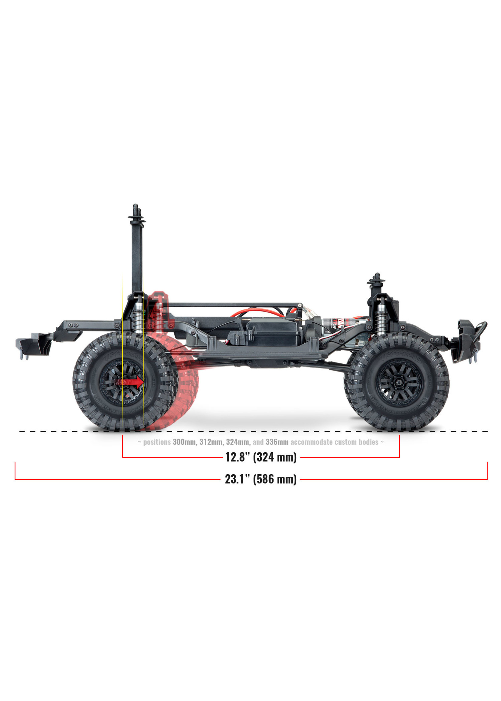 Traxxas 1/10 TRX-4 Defender RTR Scale and Trail Crawler - Silver