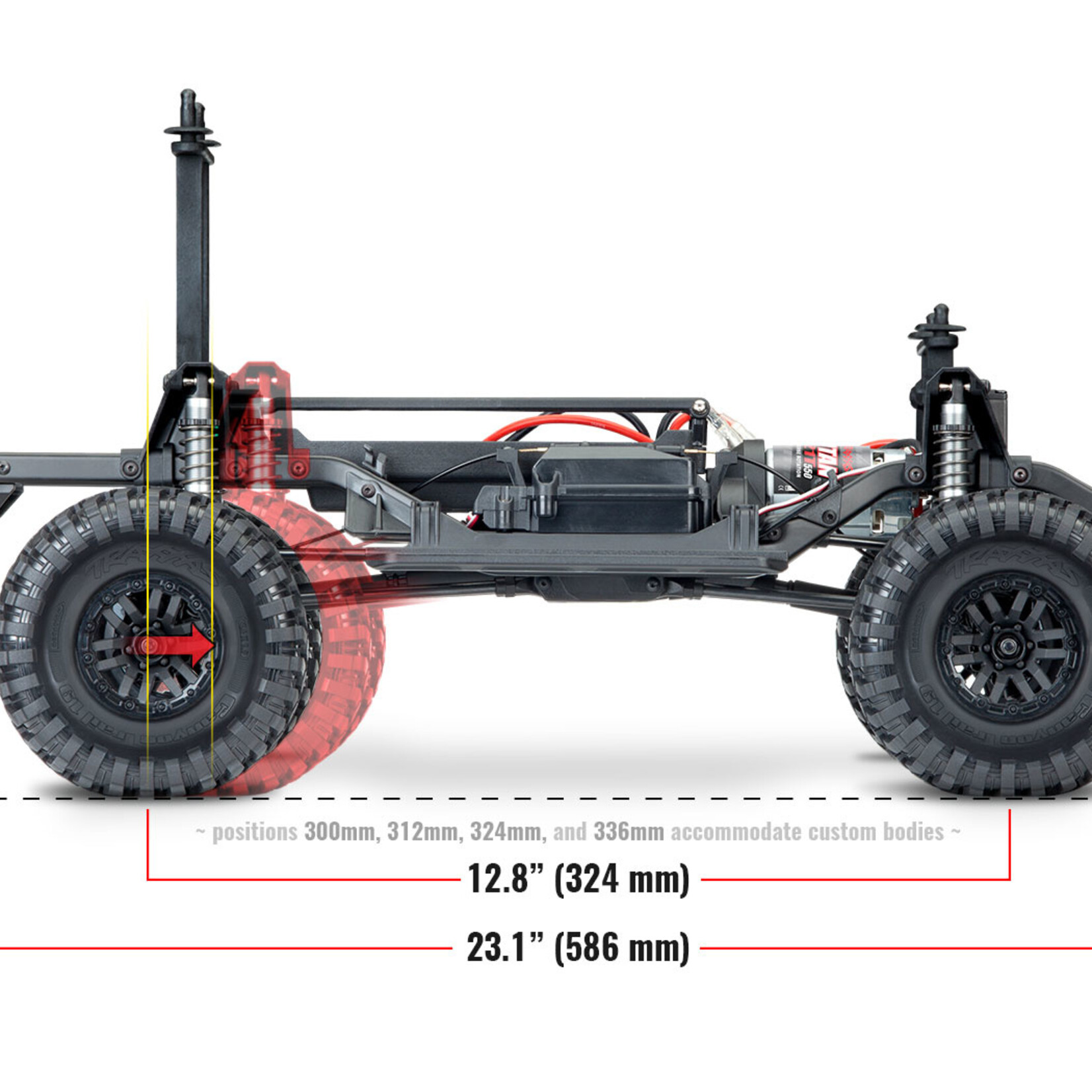 TRAXXAS TRX-4 LAND ROVER DEFENDER 各色取り扱い Traxxas TRX-4 1/10 Scale Trail Rock Crawler w/Land Rover