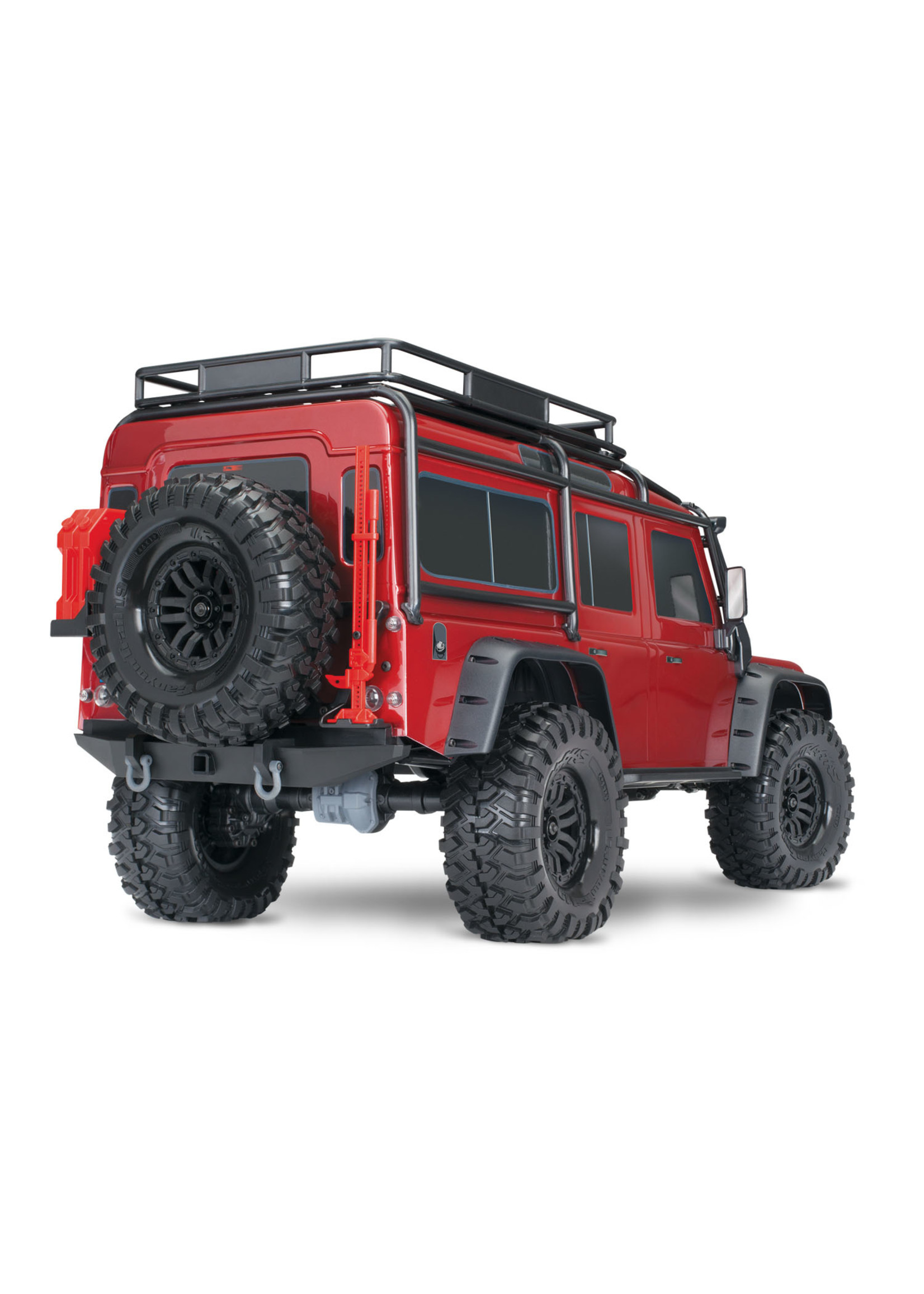 Traxxas 1/10 TRX-4 Defender RTR Scale and Trail Crawler - Red