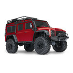 Traxxas 1/10 TRX-4 Defender RTR Scale and Trail Crawler - Red