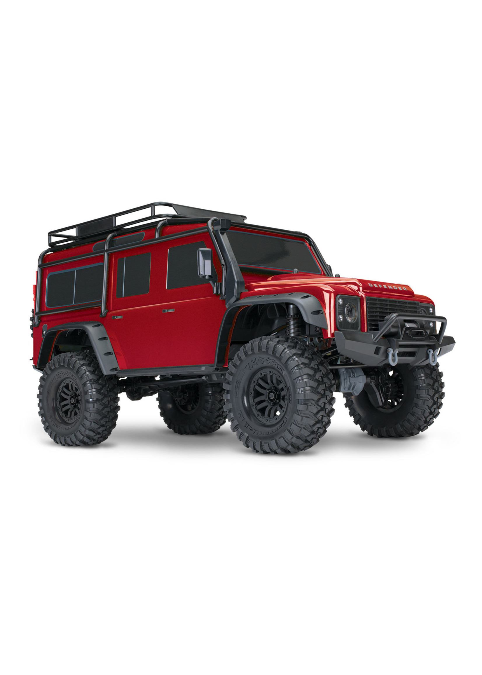 Traxxas 1/10 TRX-4 Defender RTR Scale and Trail Crawler - Red