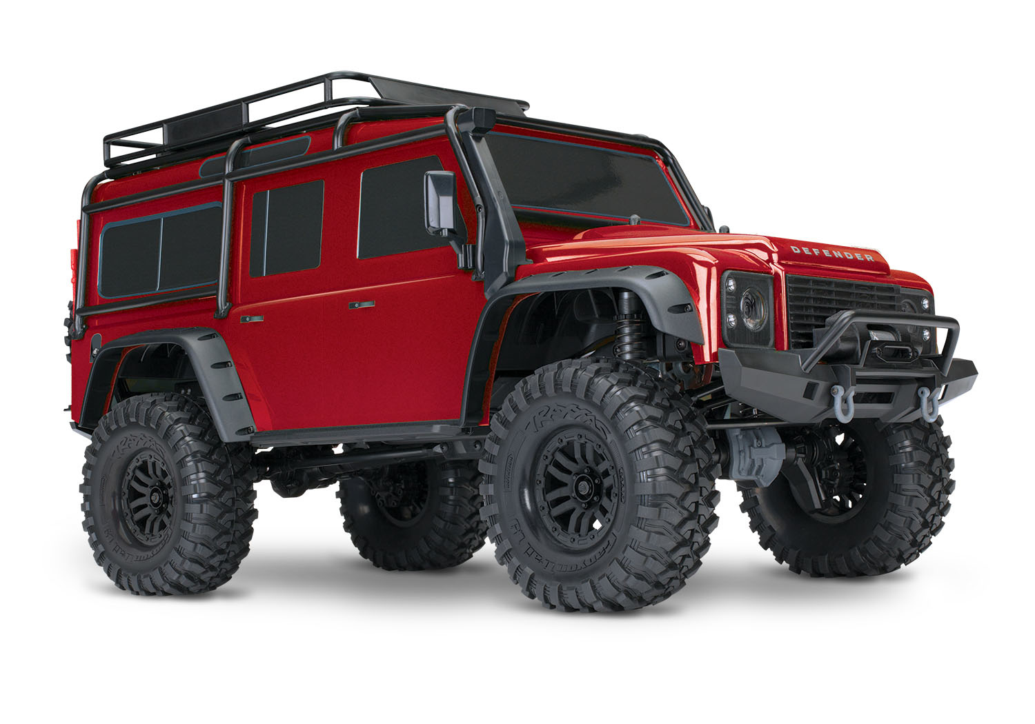 Scaletta In Metallo Per Auto RC Cingolata – Traxxas TRX4, Land Rover, SCX10 90046, Scala 1:10