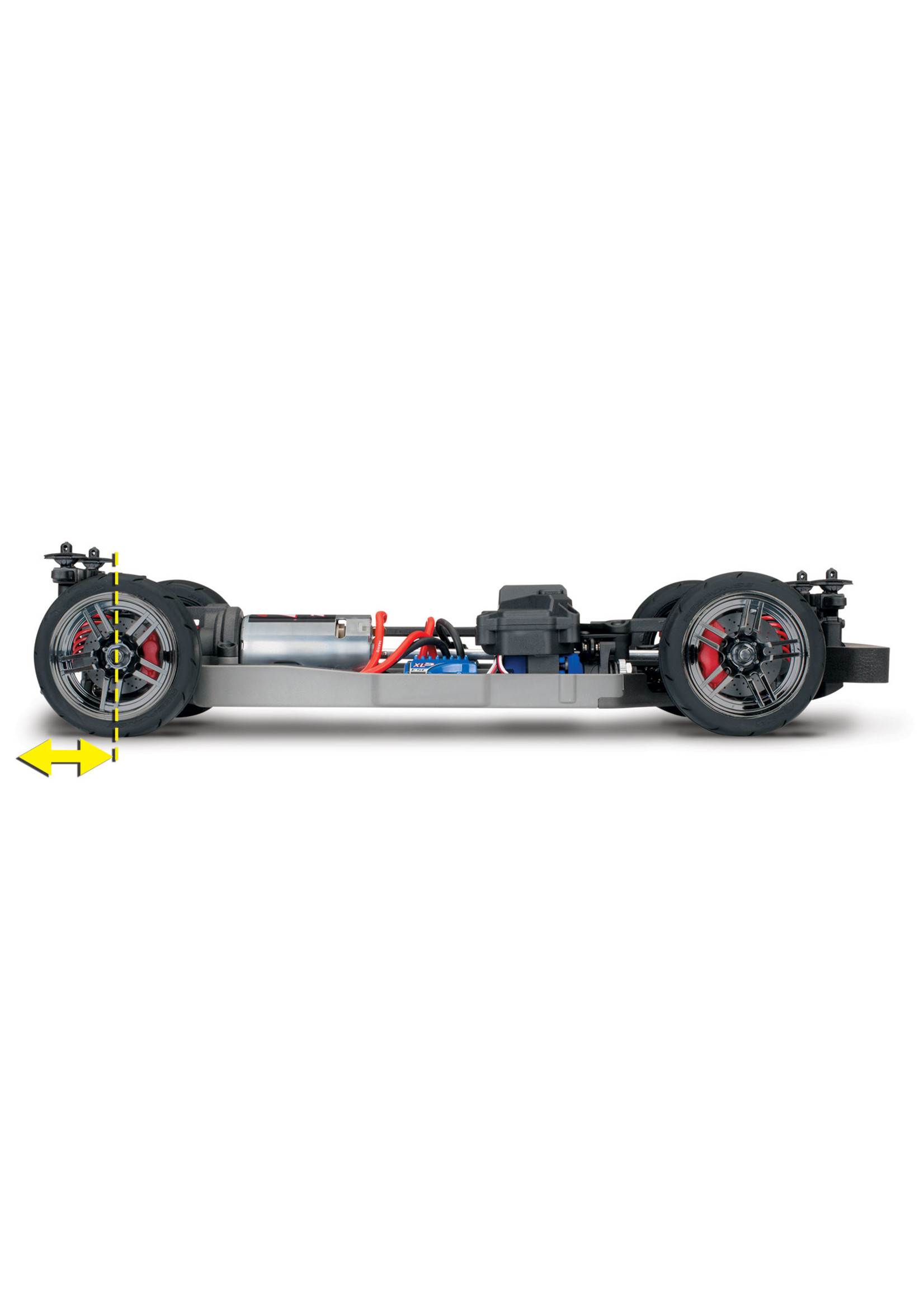 Traxxas 1/10 R5 4-Tec 2.0 AWD Chassis with Brushed Power System