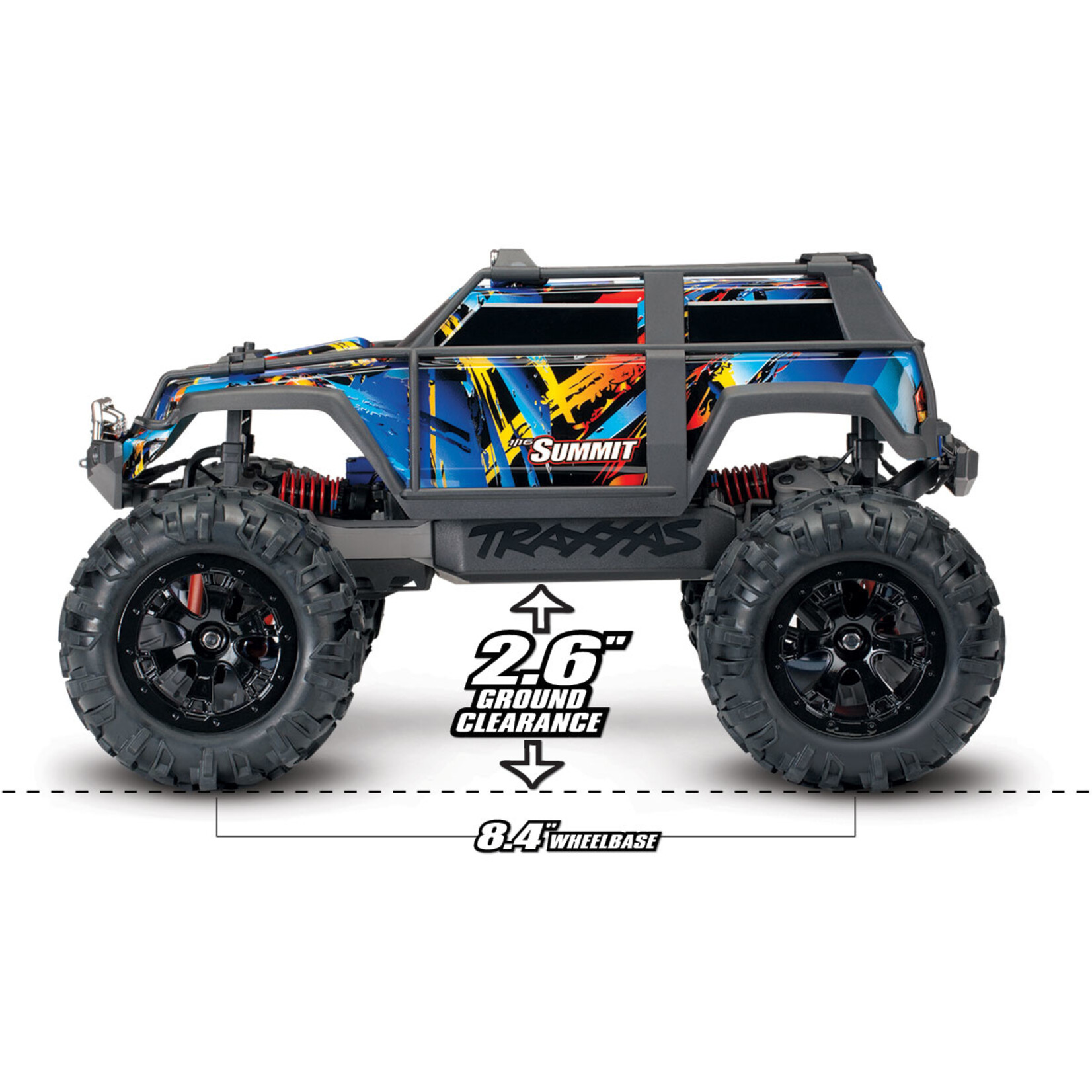 Traxxas 1/16 Summit 4WD RTR Extreme Terrain Monster Truck