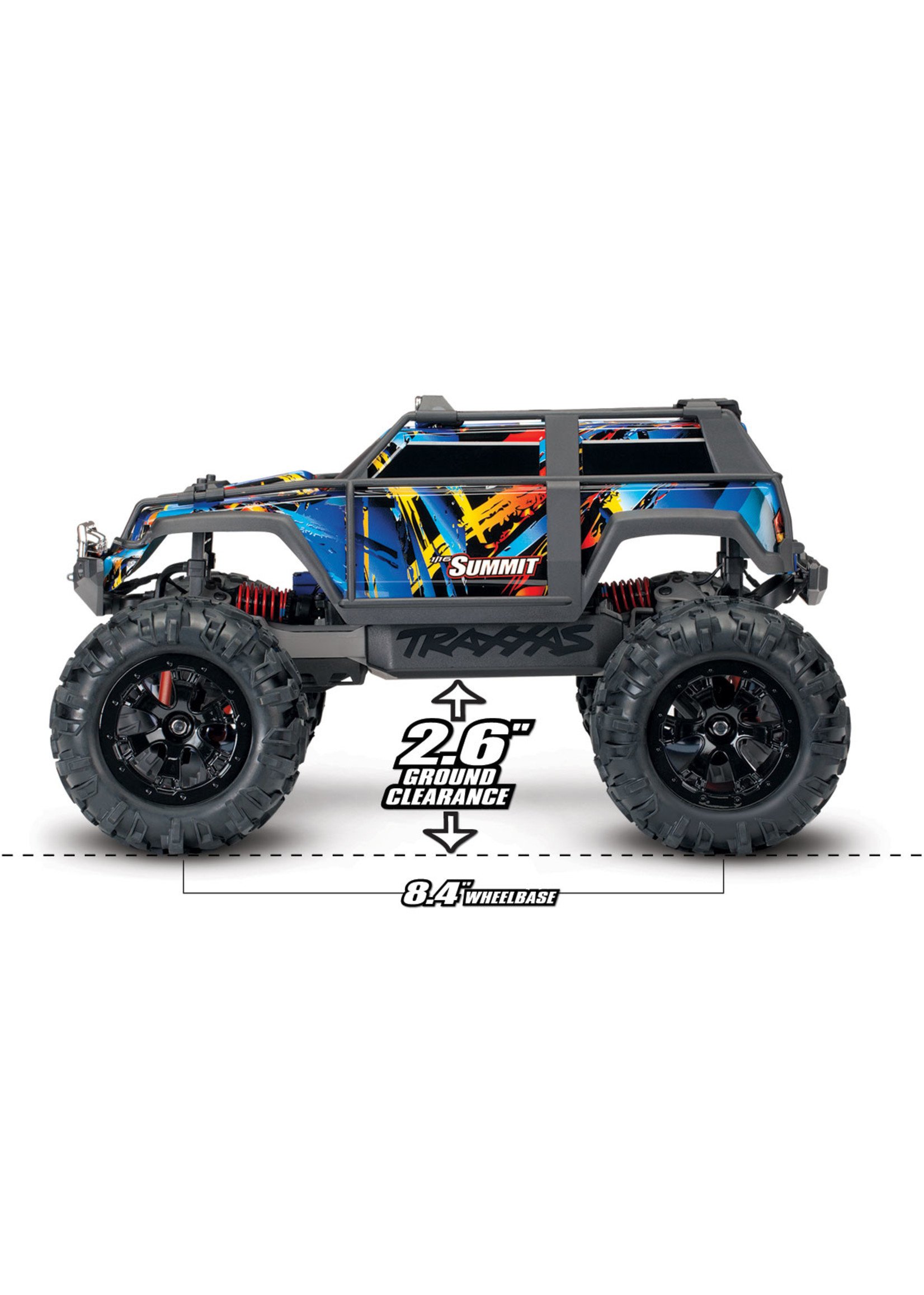 Traxxas 1/16 Summit 4WD RTR Extreme Terrain Monster Truck