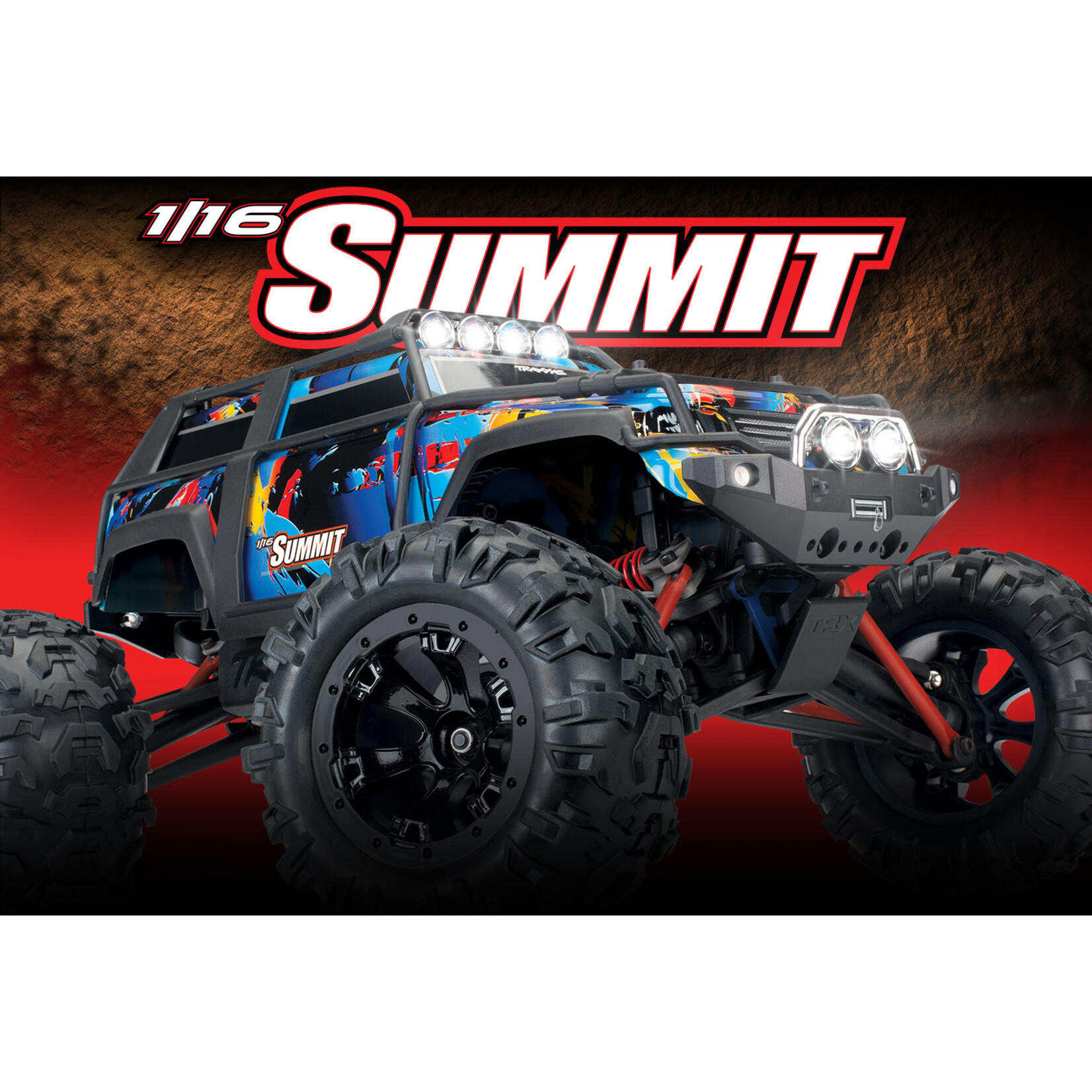 Traxxas 1/16 Summit 4WD RTR Extreme Terrain Monster Truck