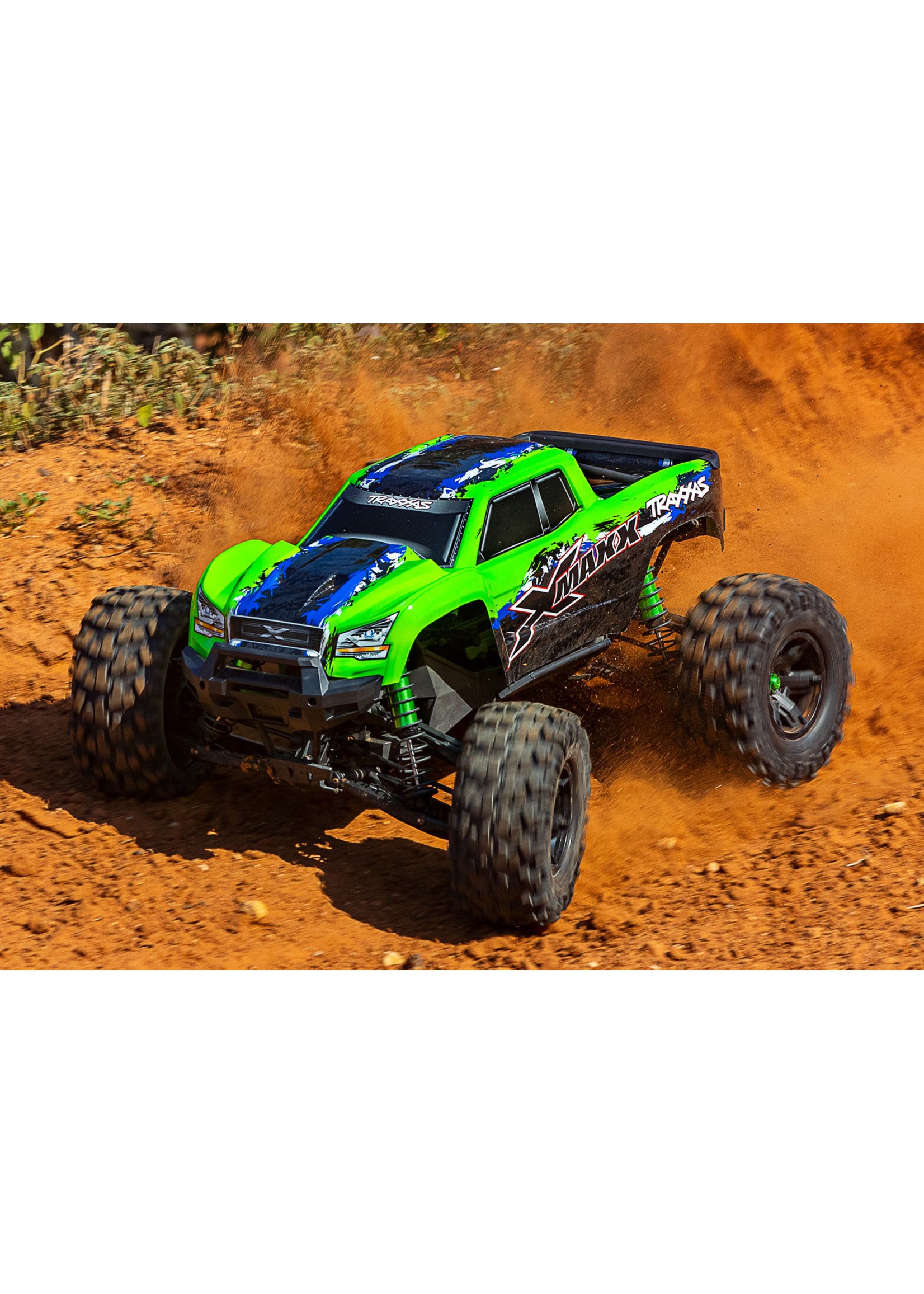 Traxxas 1/6 X-Maxx VXL 8S 4X4 Brushless 4WD RTR Monster Truck - GreenX