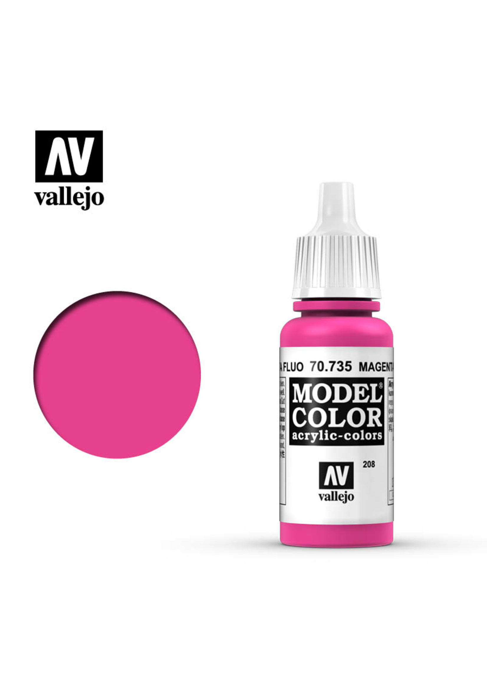 Vallejo 70.735 - Model Color Magenta Fluorescent
