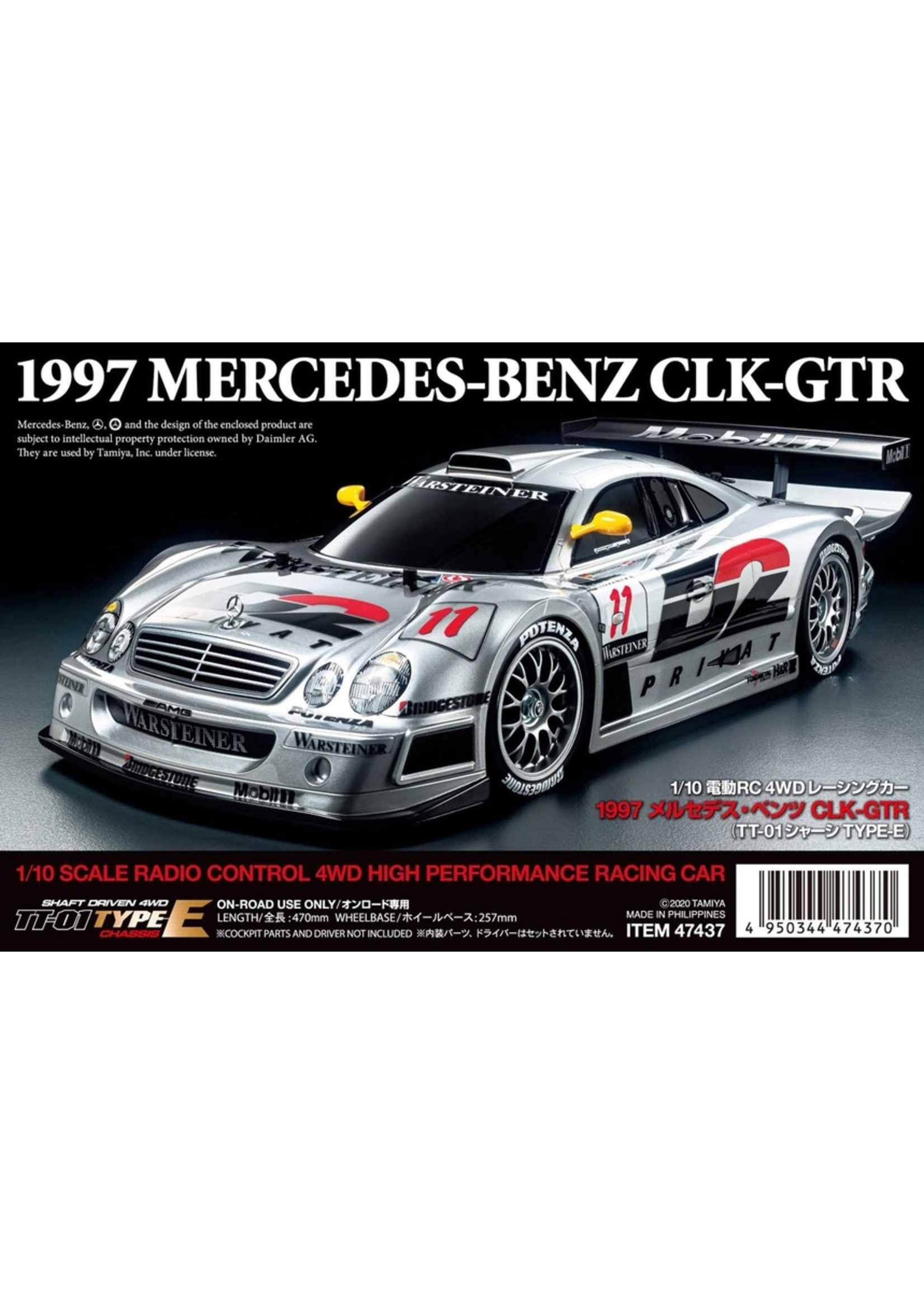 Tamiya 1/10 1997 Mercedes-Benz CLK-GTR Kit