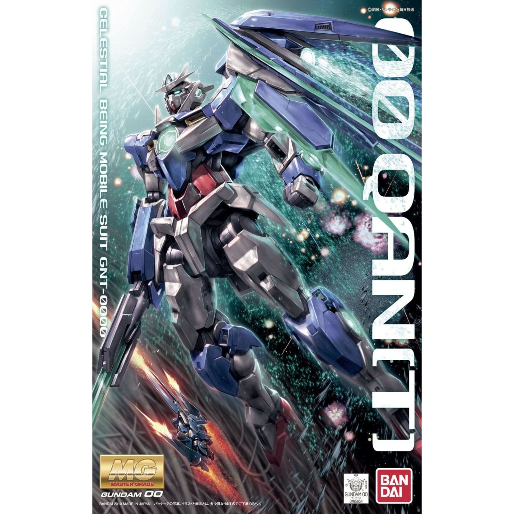 Bandai - MG 1/100 GNT-000 Gundam 00 QAN[T]