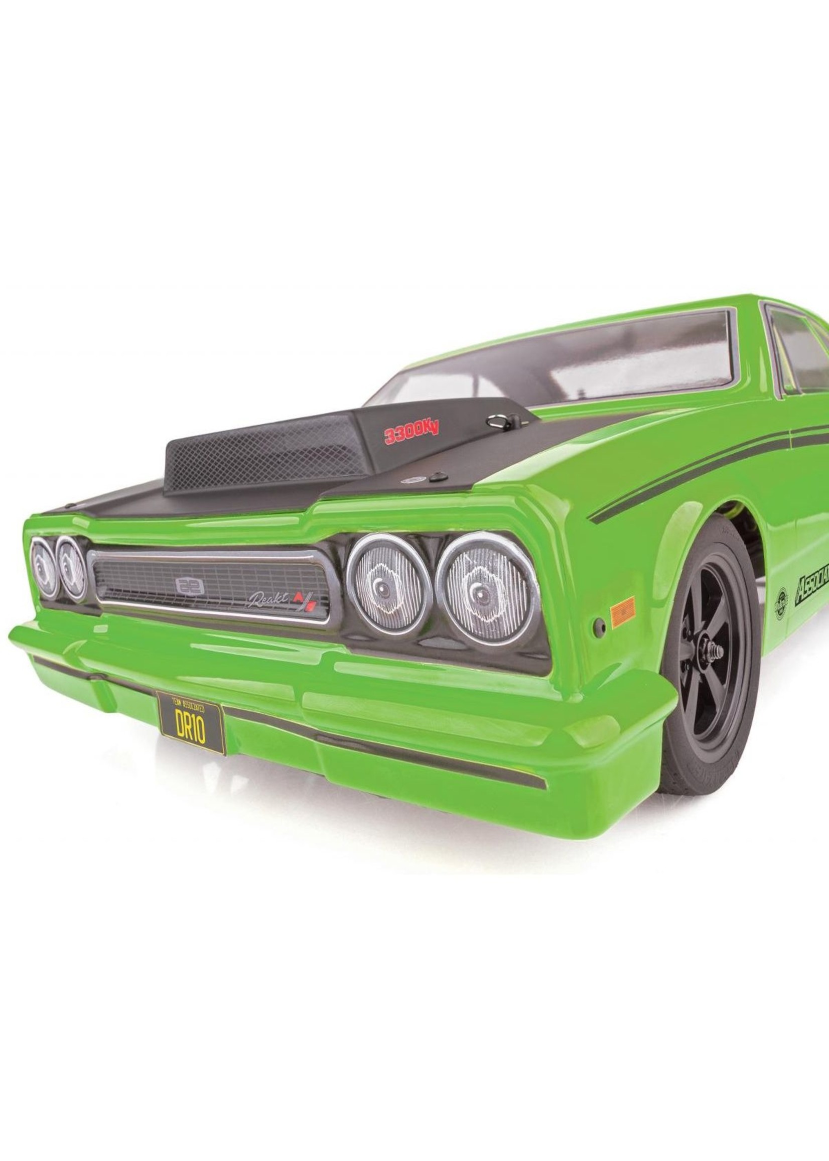 Associated 1/10 DR10 2WD Drag Race Car Brushless RTR - Green