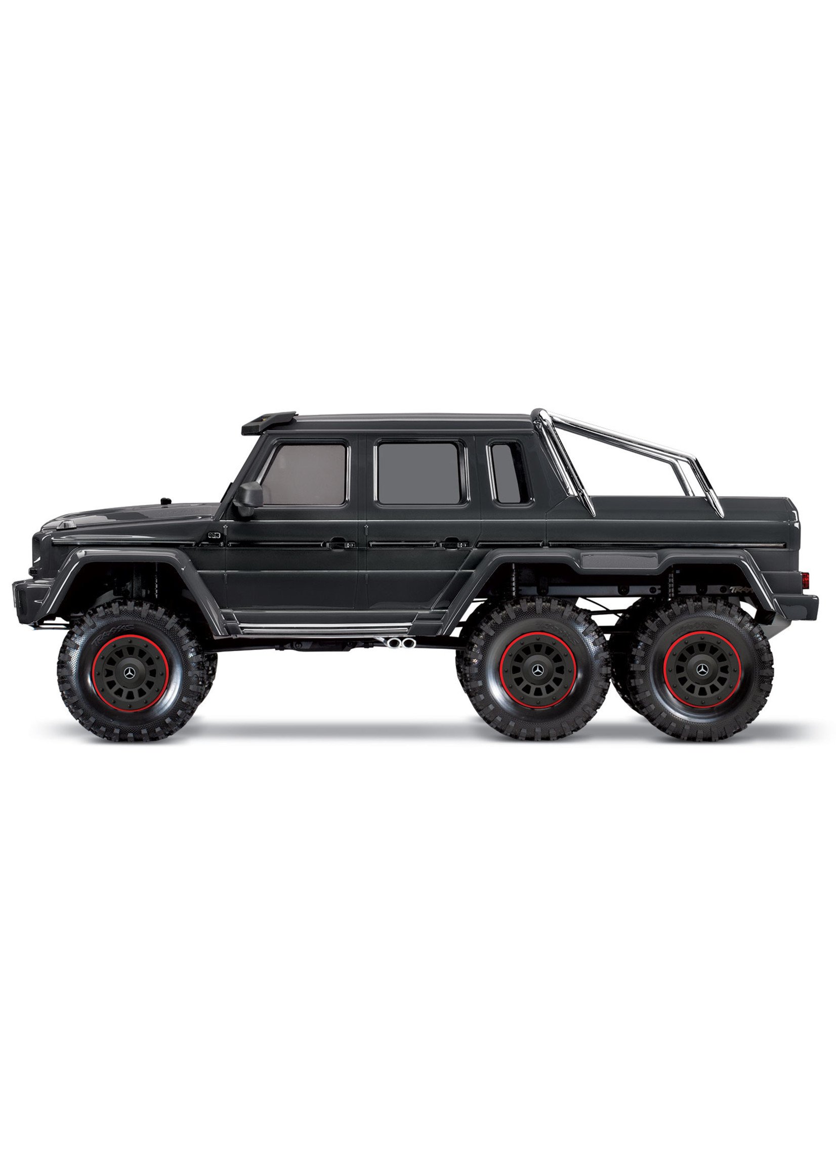 Traxxas 1/10 Mercedes-Benz G 63 AMG 6x6 RTR Scale and Trail Crawler - Black