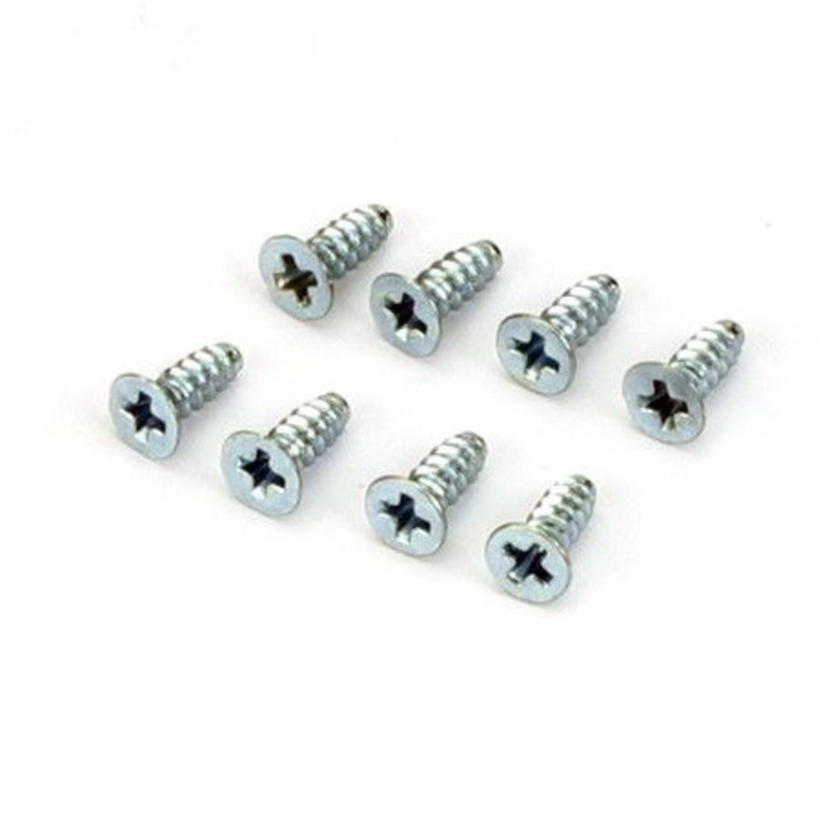Dubro 2296 -  Flat Head Self-Tap Screws, 3 x 8mm