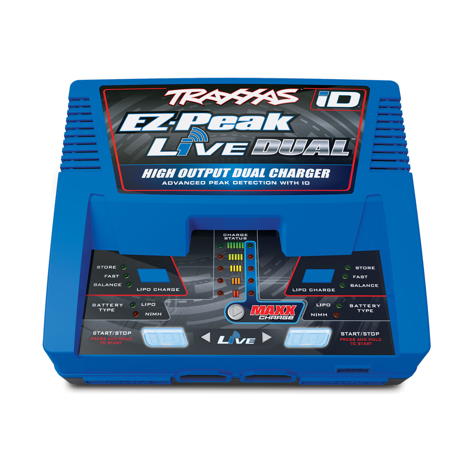 Traxxas 2973 - EZ-Peak® Live Dual 26+ amp NiMH/LiPo Fast Charger with iD®