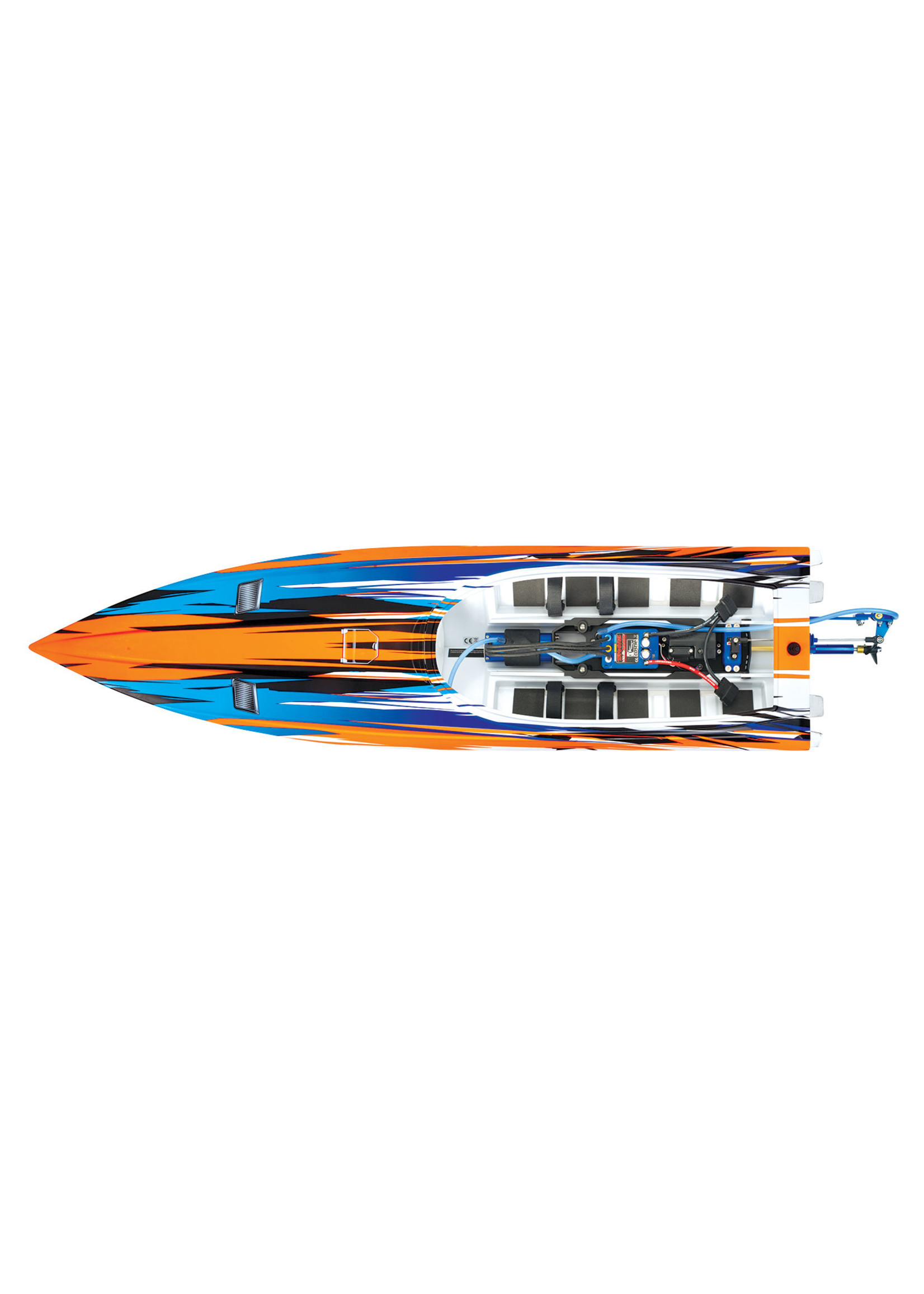 Traxxas Spartan 36" Deep-V RTR Brushless Race Boat - Orange