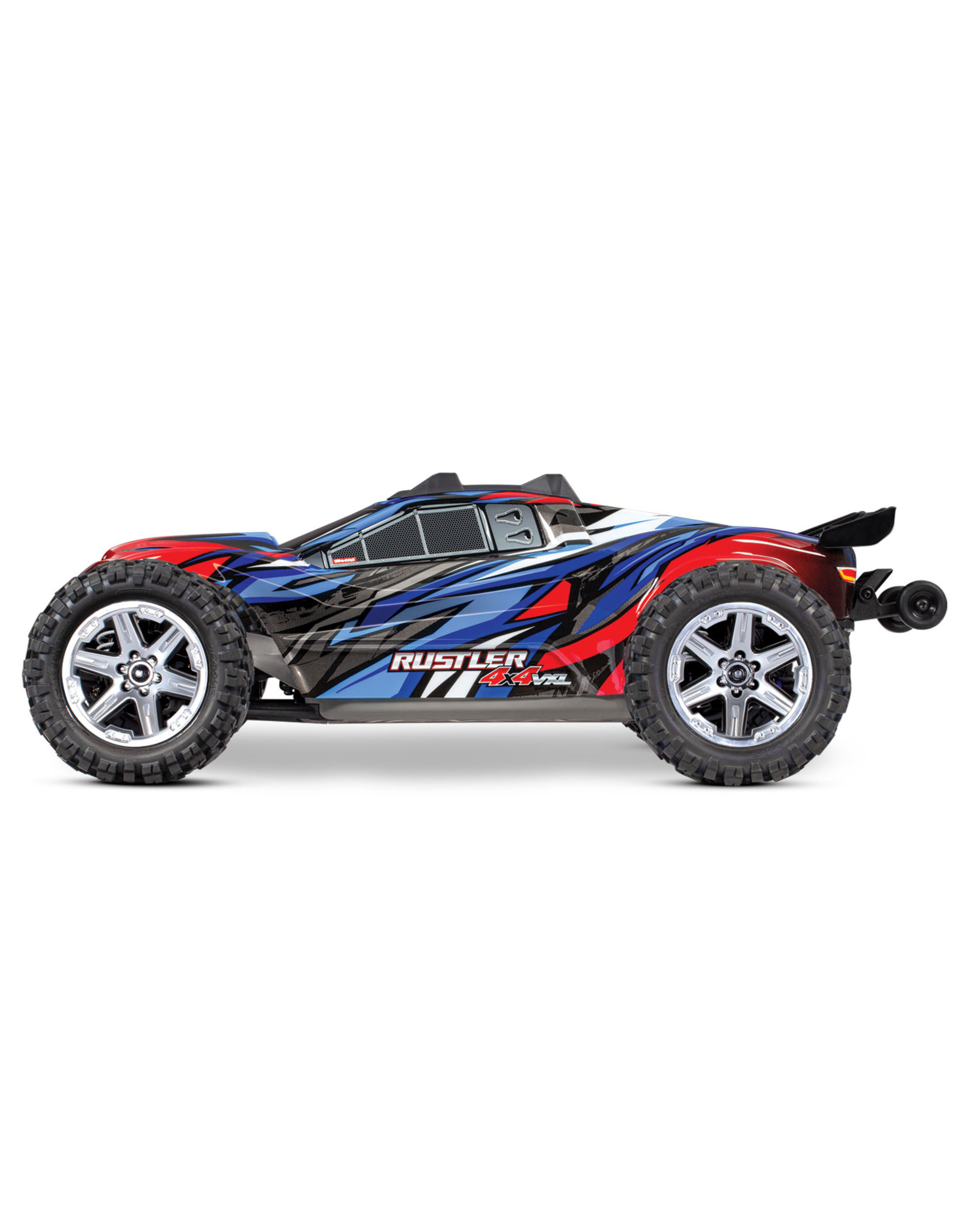 67076-4 - 1/10 Rustler 4X4 VXL Brushless RTR 4WD Stadium Truck - Blue - Hub Hobby