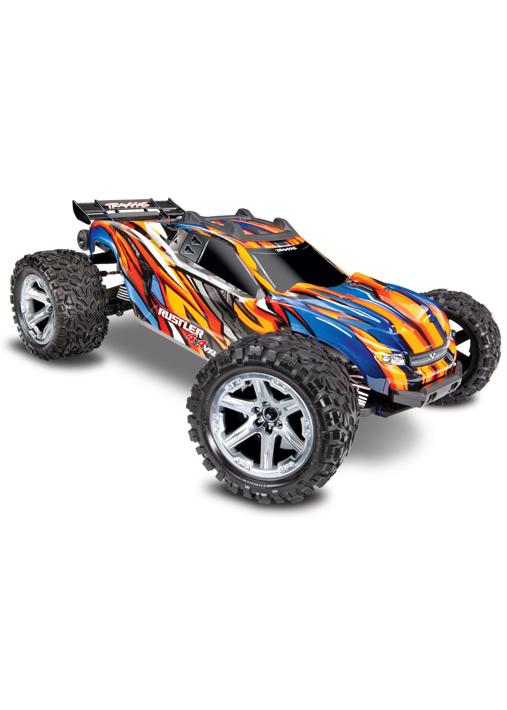 Traxxas 1/10 Rustler 4X4 VXL Brushless RTR 4WD Stadium Truck - Orange