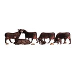 Woodland Scenics A1955 - Black Angus Cows