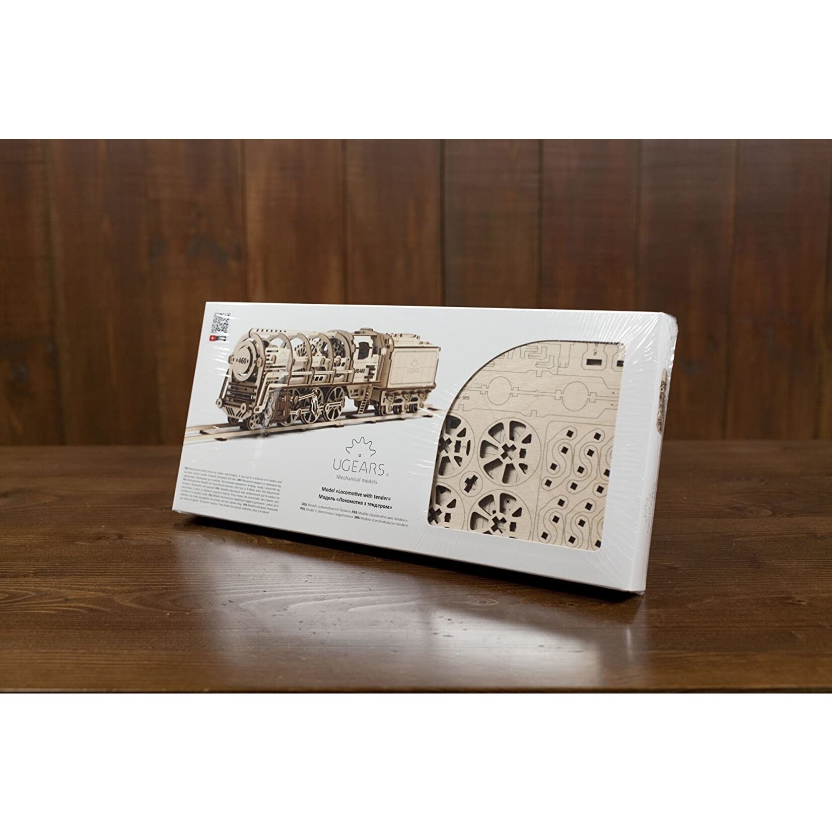 UGears 460 Locomotive with Tender