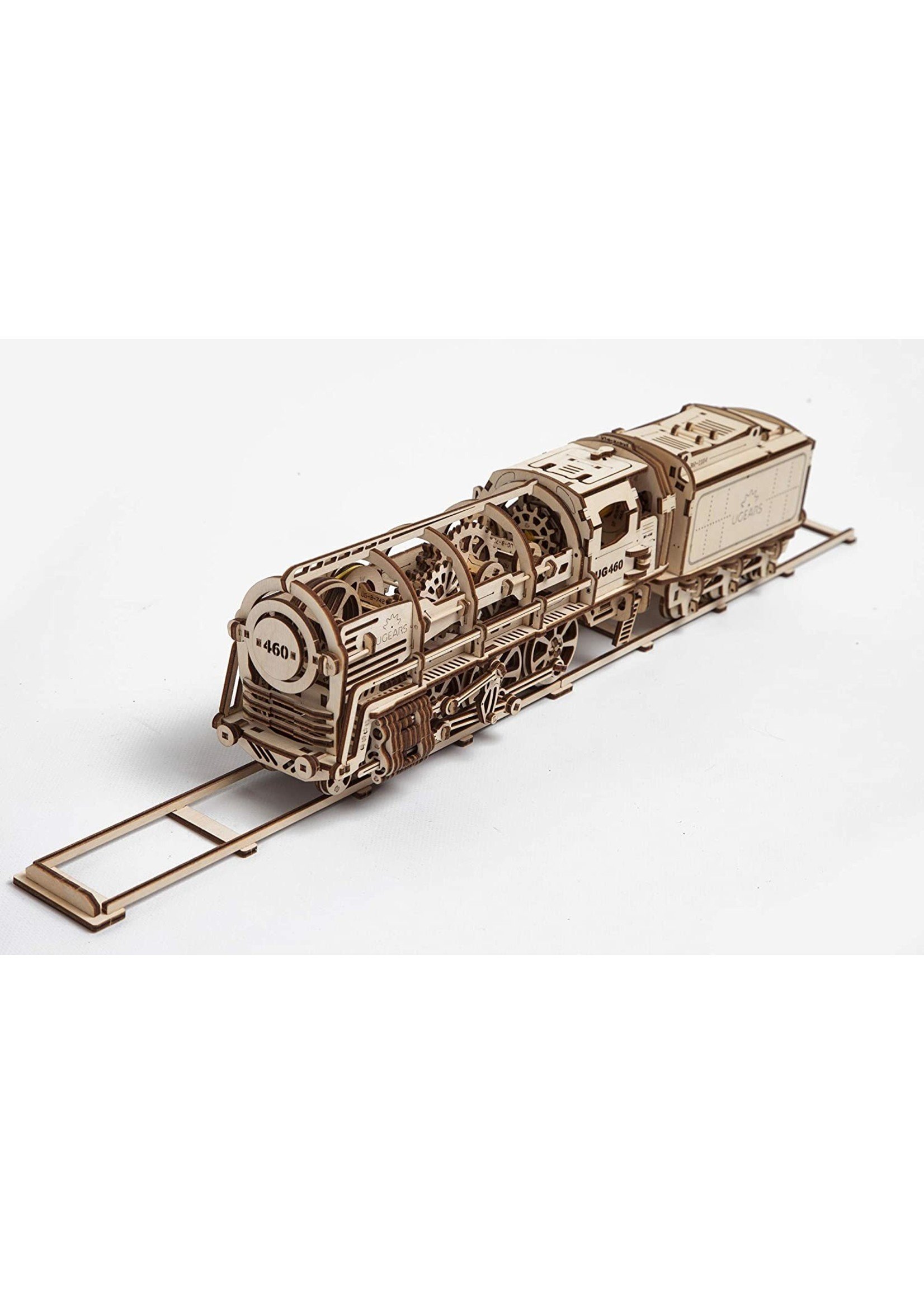 UGears 460 Locomotive with Tender