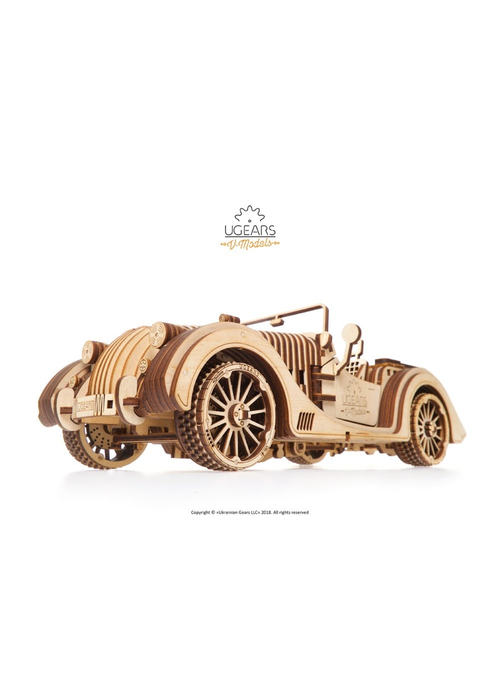 UGears Roadster VM-01