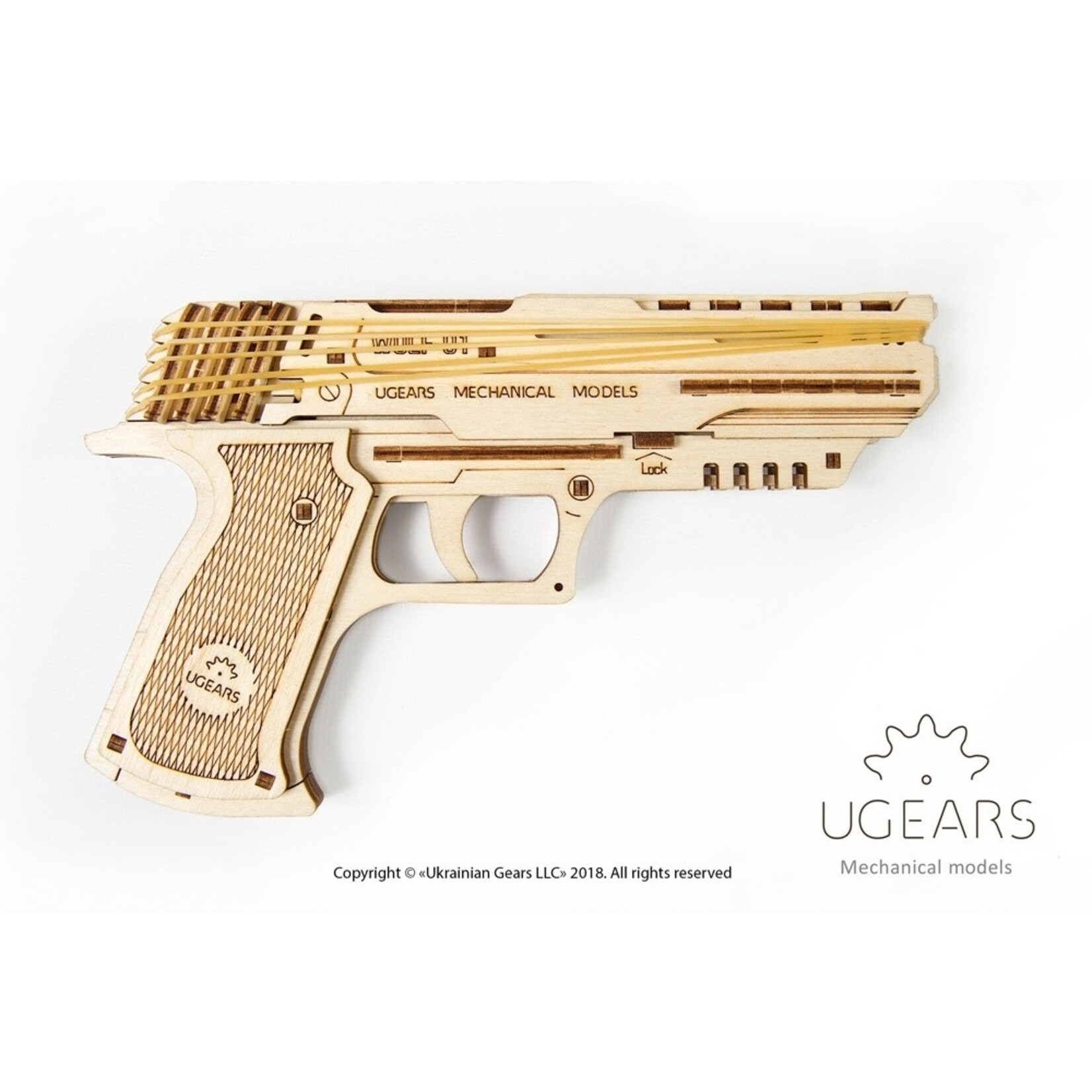 UGears Wolf-01 Handgun